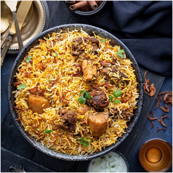 Veg and egg biryani – Indian rice meals for dine-in in San Diego